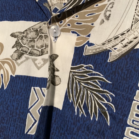 Howies Made in Hawaii Hawaiian Aloha Shirt XL tiki - Picture 3 of 5